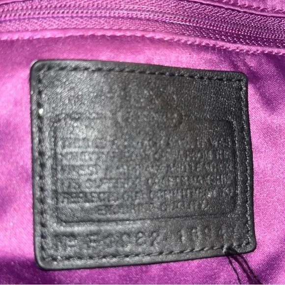 Coach Madison Sophia Black Ruched Leather Satchel with Gold Hardware - Picture 6 of 8